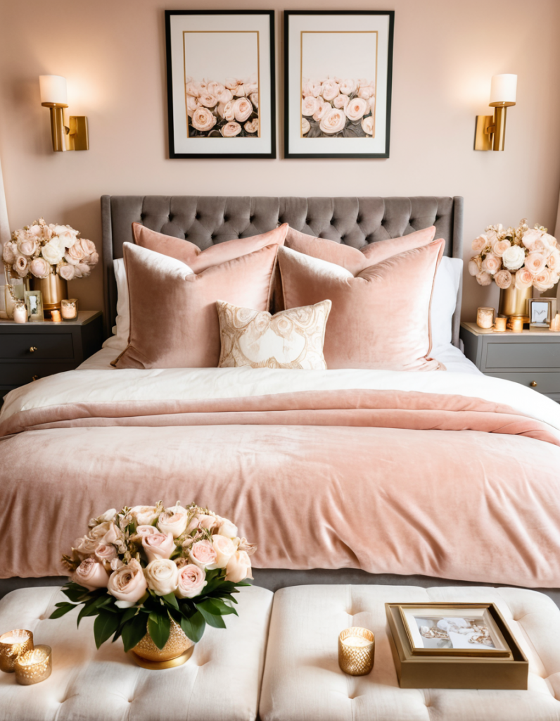 How to Create a Romantic Mood in the Bedroom: 48 Unique Designs for Couples in Love