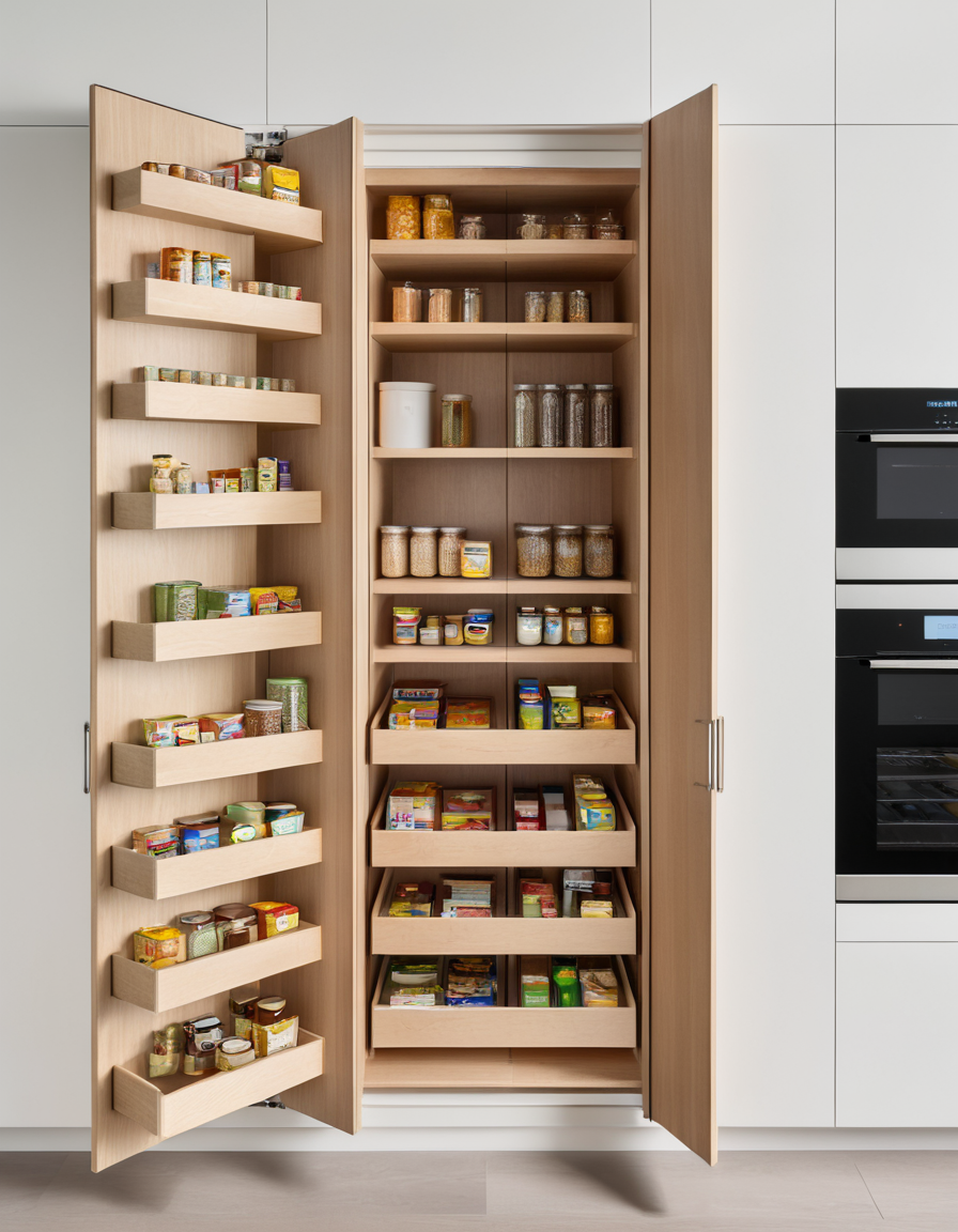 46 Hidden Pantry Ideas to Maximize Your Kitchen Space and Style