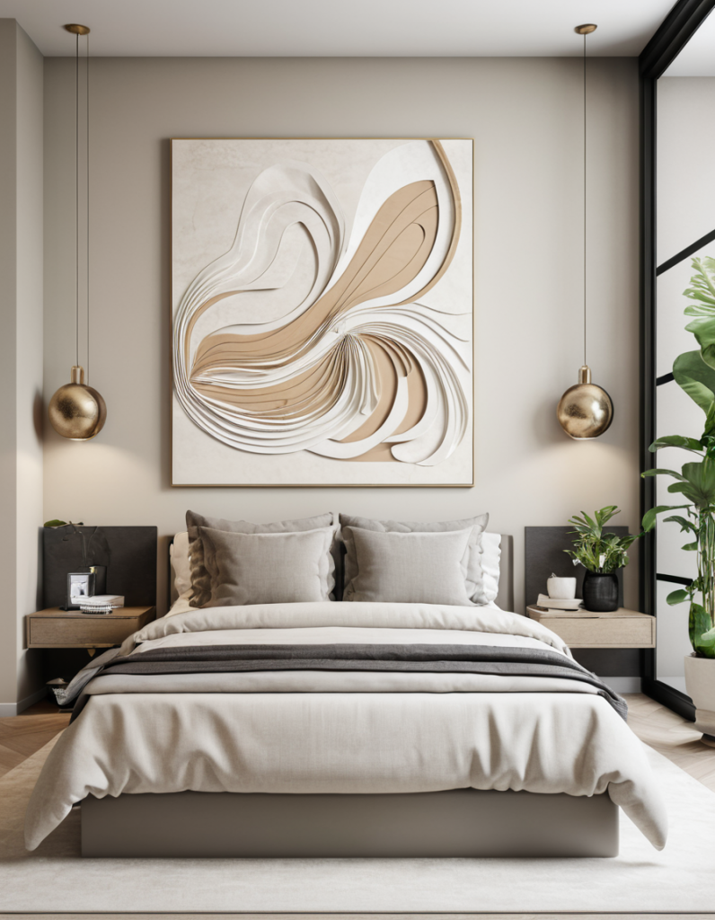 Artistic Vibes: 45 Unconventional Bedroom Wall Decoration Tips
