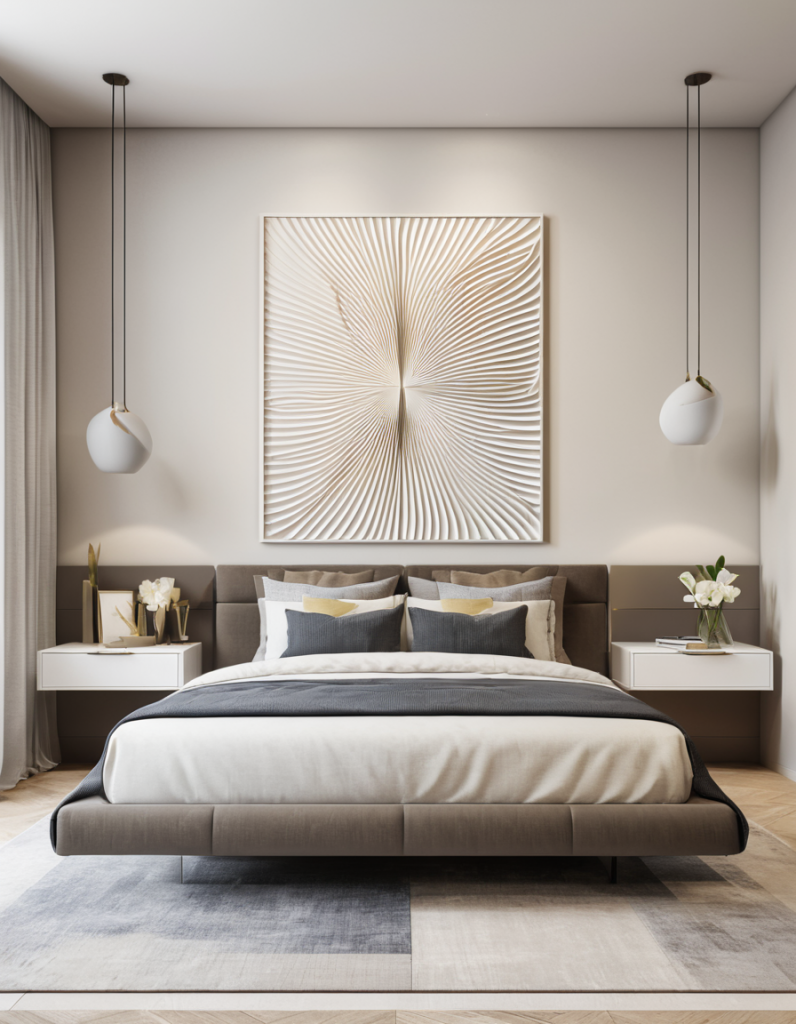 Artistic Vibes: 45 Unconventional Bedroom Wall Decoration Tips