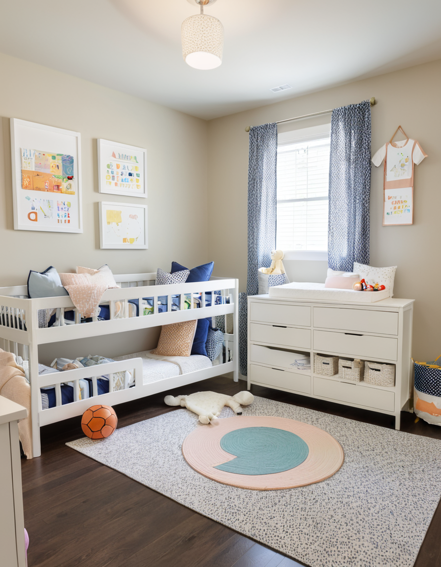 50 Creative Shared Bedroom Ideas For Kids: Space-Saving And Stylish Designs