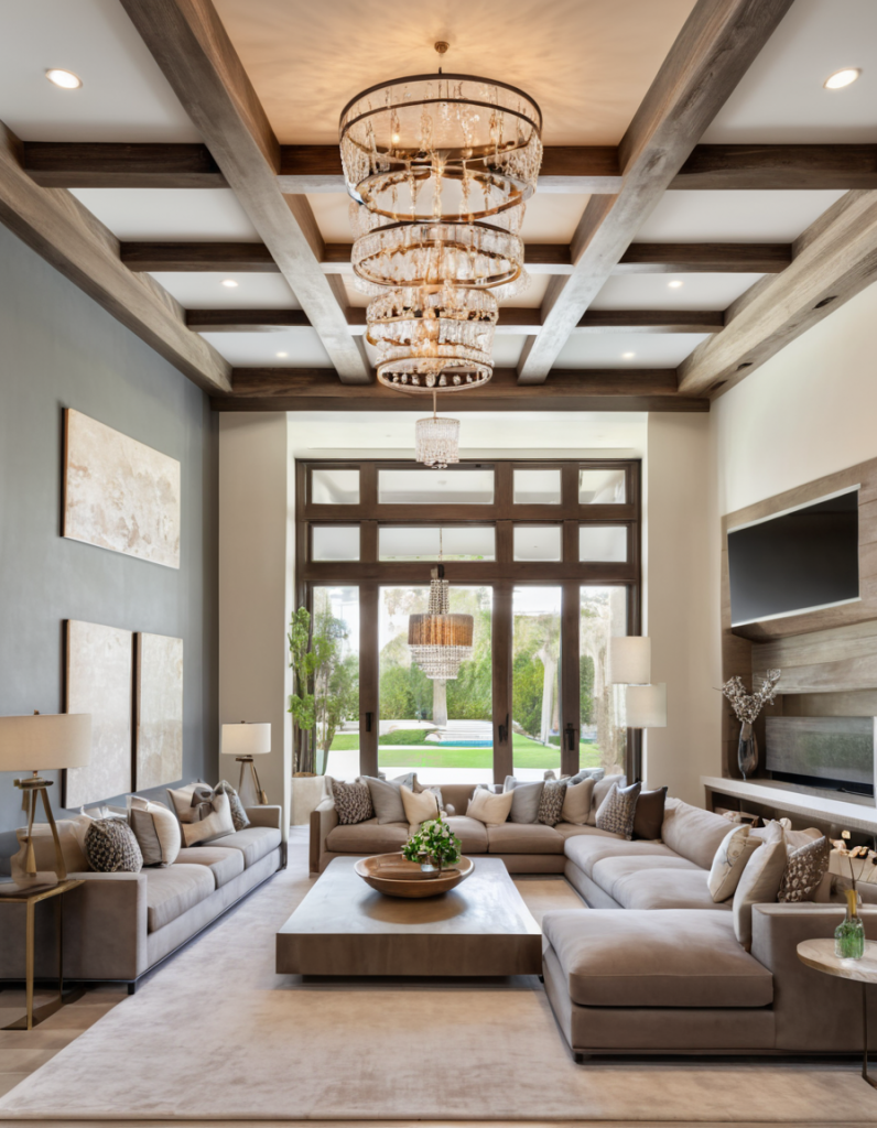 The Art Of Space: 49 Creative Living Room Concepts For Expansive Homes