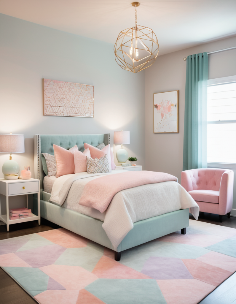 Cinderella Dreams And Starry Nights: 56 Bedroom Ideas For Teen Girls