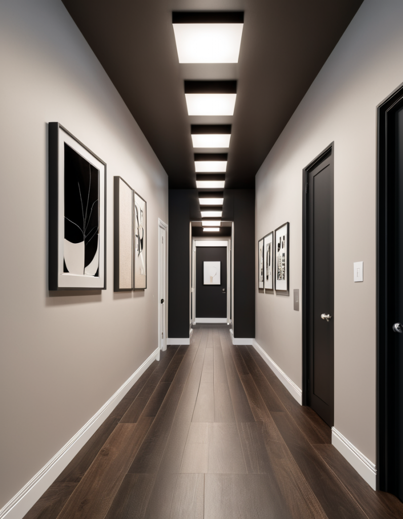 47 Innovative Tips For A Dark Hallway Makeover: Color, Light, And Style