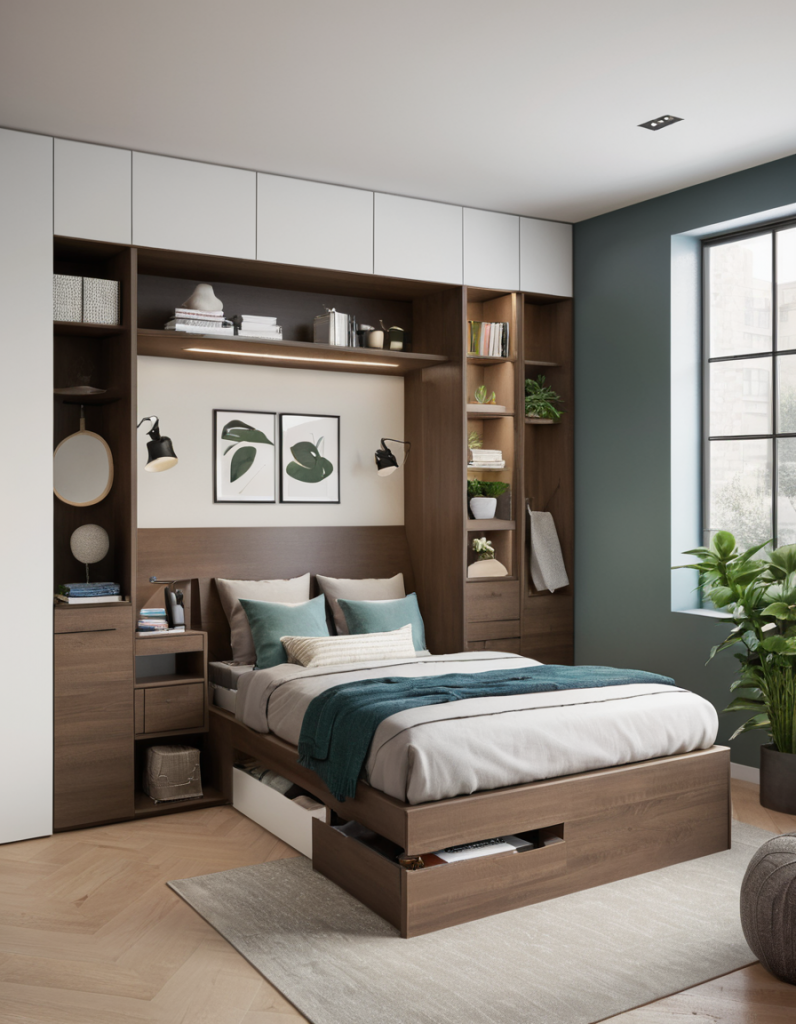 Space-Saving Wonders: 42 Unique Bedroom Ideas For Compact Rooms