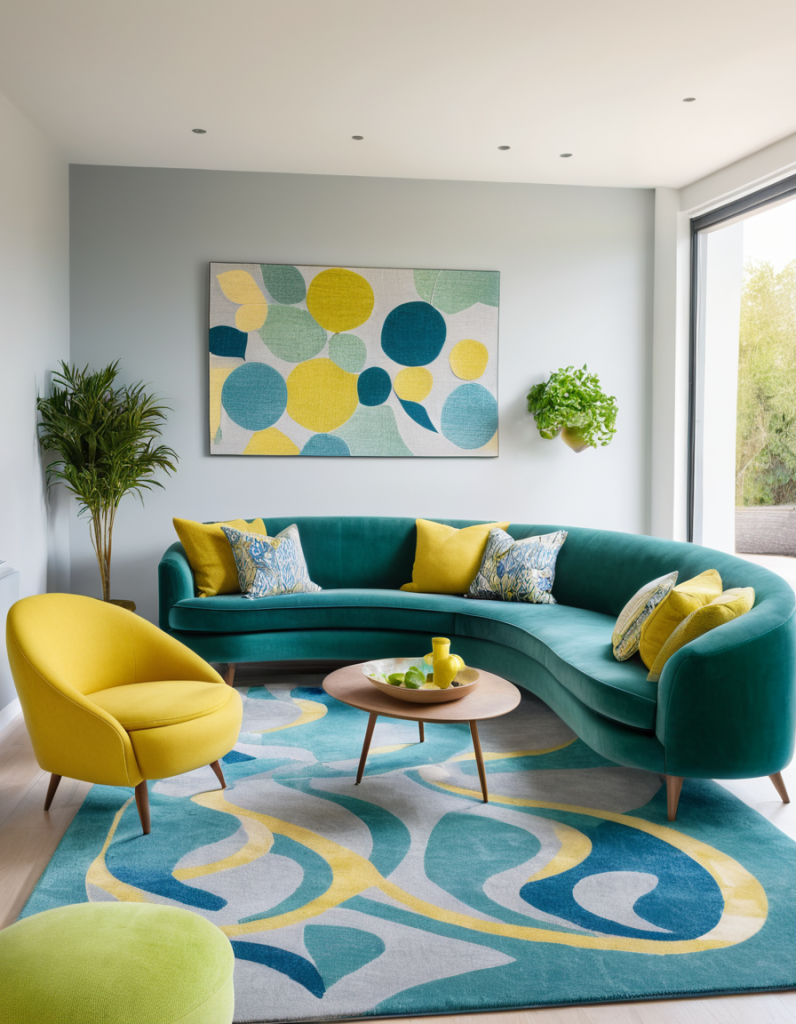 Refresh Your Home With These 43 Stunning Blue And Green Living Room Designs
