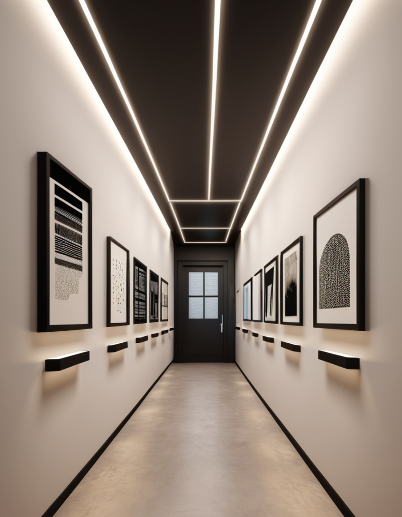 47 Innovative Tips For A Dark Hallway Makeover: Color, Light, And Style