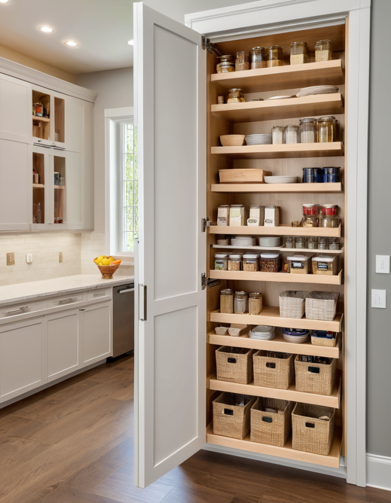 46 Hidden Pantry Ideas to Maximize Your Kitchen Space and Style