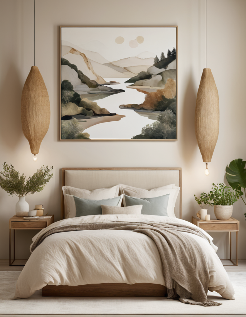 Artistic Vibes: 45 Unconventional Bedroom Wall Decoration Tips