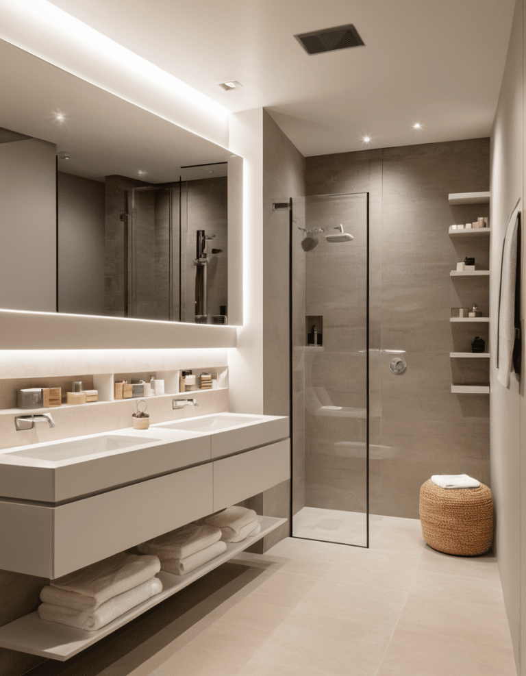 46 Small Bathroom Design Ideas To Maximize Space And Style