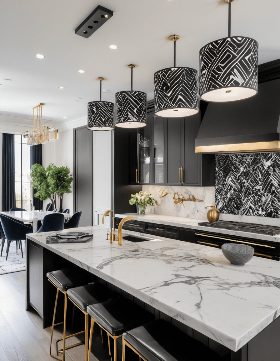 45 Black And White Kitchen Ideas For A Timeless And Chic Home Design
