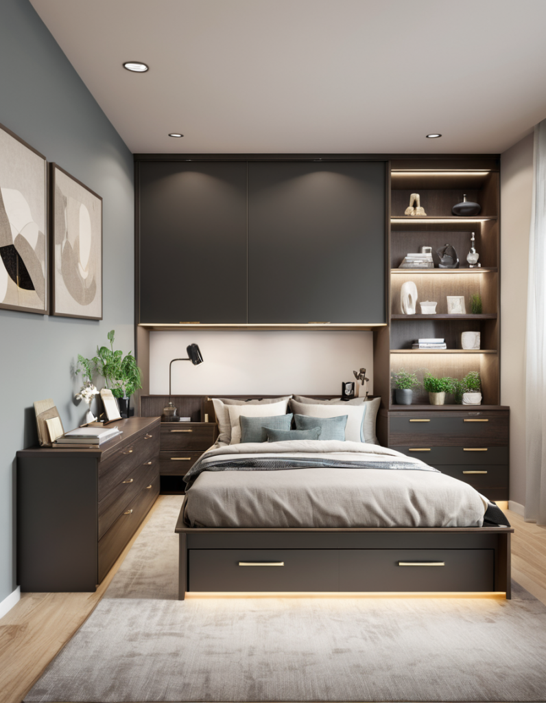 Space-Saving Wonders: 42 Unique Bedroom Ideas For Compact Rooms
