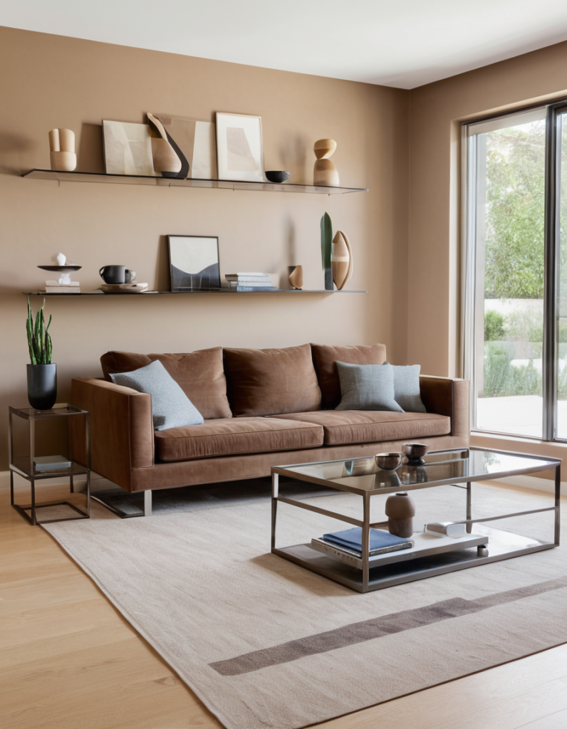 45 Stunning Brown Living Room Inspirations For Cozy Elegance