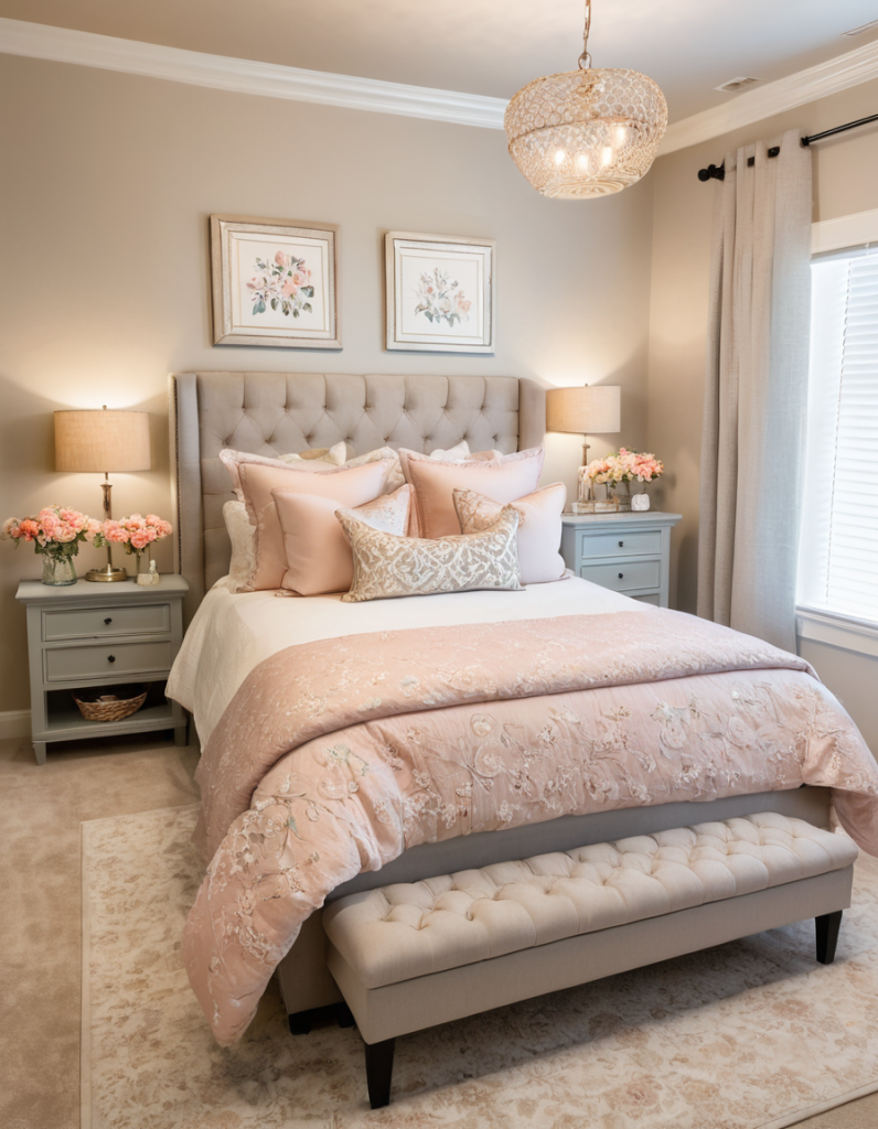 How to Create a Romantic Mood in the Bedroom: 48 Unique Designs for Couples in Love