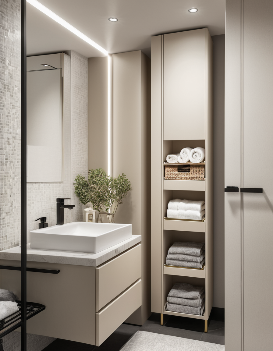 46 Small Bathroom Design Ideas To Maximize Space And Style