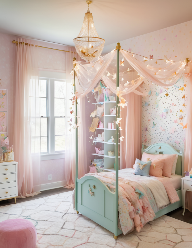 Cinderella Dreams And Starry Nights: 56 Bedroom Ideas For Teen Girls