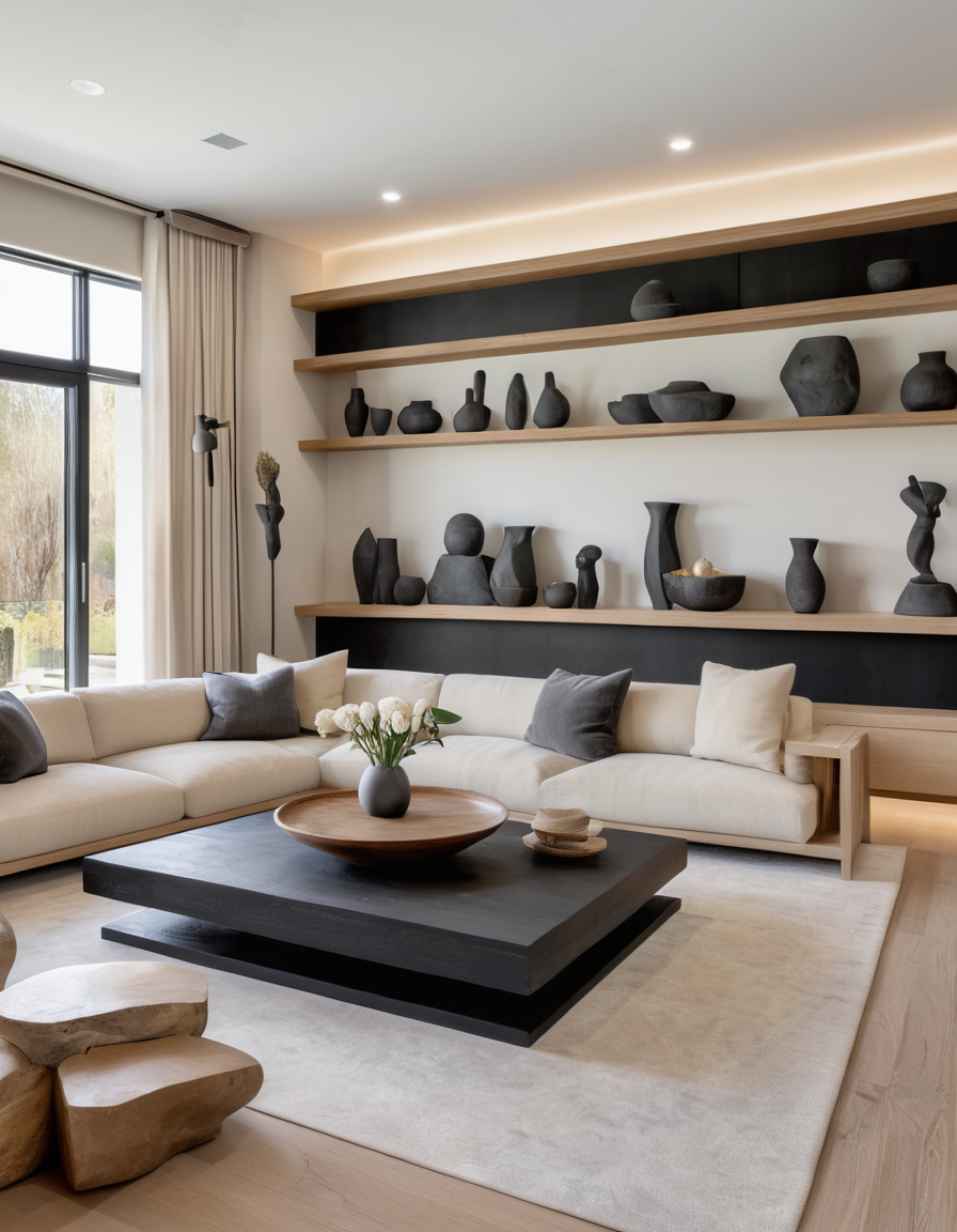 50 Black Living Room Ideas For A Bold And Sophisticated Space