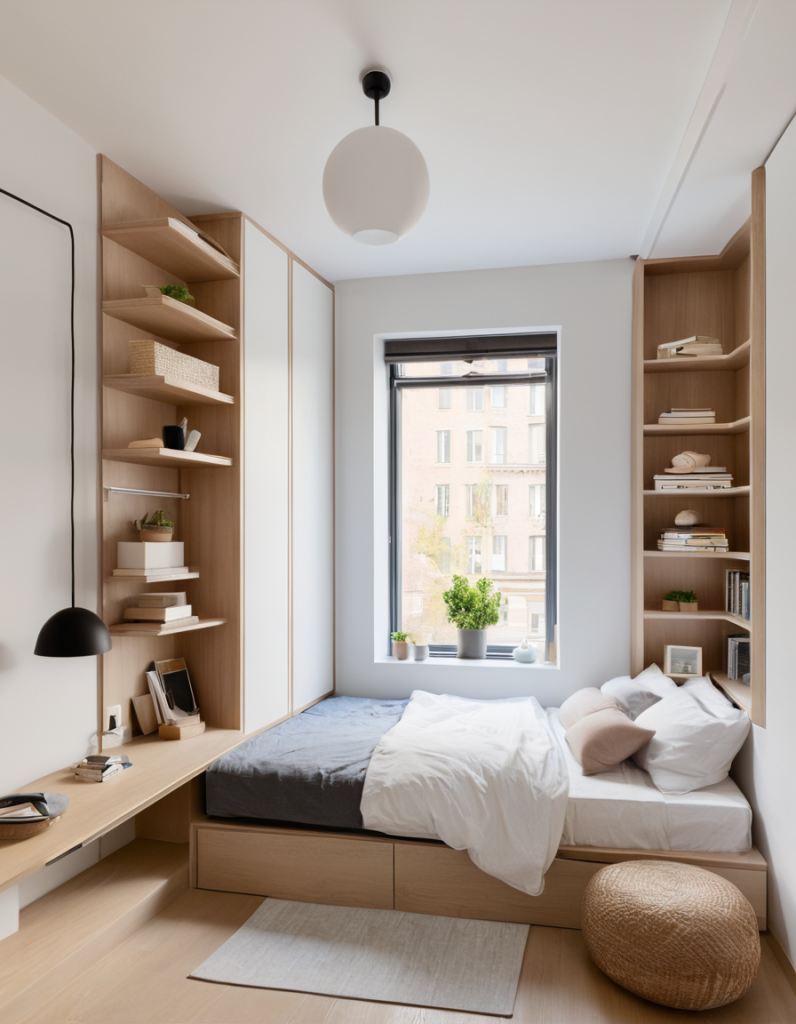 Space-Saving Wonders: 42 Unique Bedroom Ideas For Compact Rooms