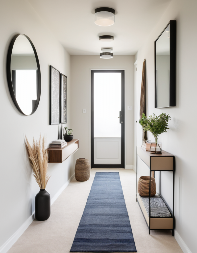 47 Innovative Tips For A Dark Hallway Makeover: Color, Light, And Style