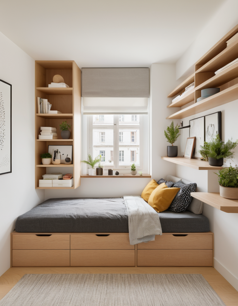 Space-Saving Wonders: 42 Unique Bedroom Ideas For Compact Rooms