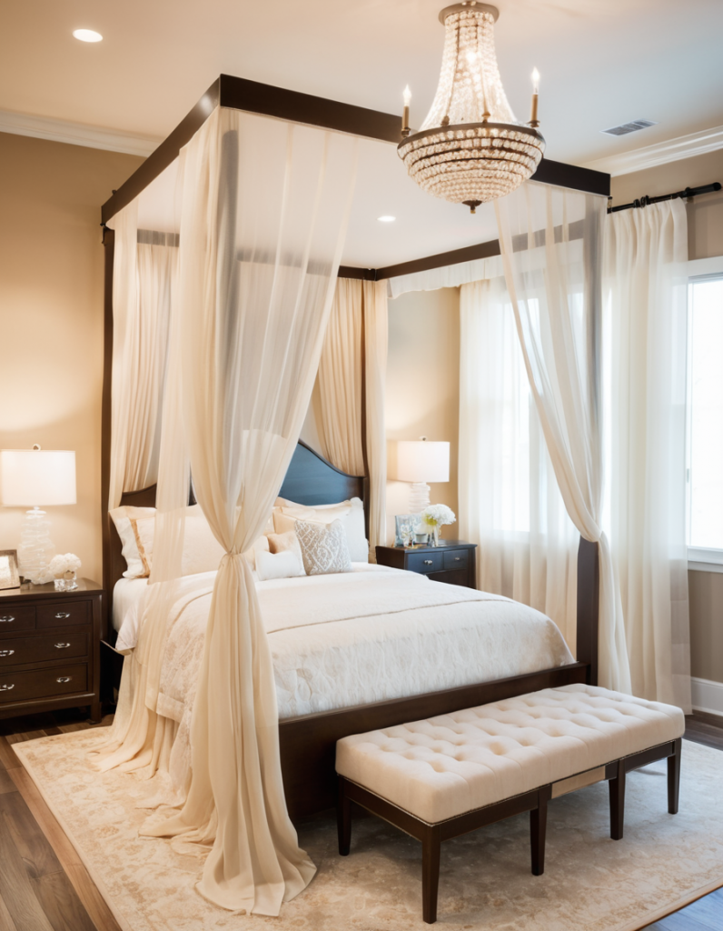 How to Create a Romantic Mood in the Bedroom: 48 Unique Designs for Couples in Love