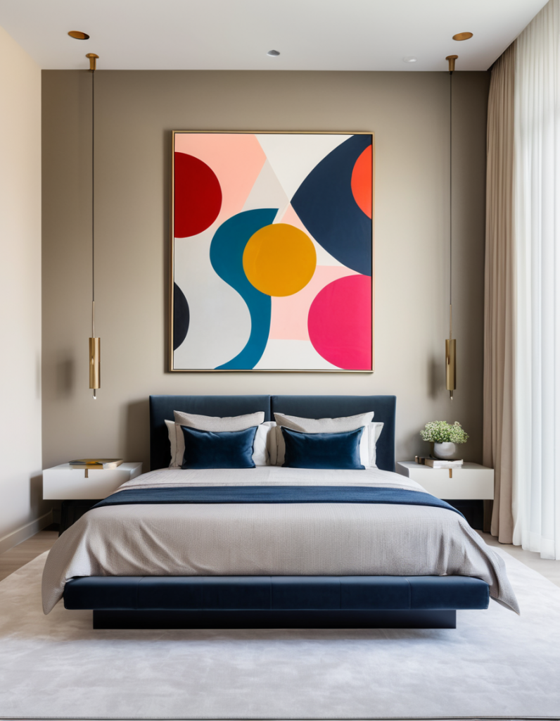 Artistic Vibes: 45 Unconventional Bedroom Wall Decoration Tips
