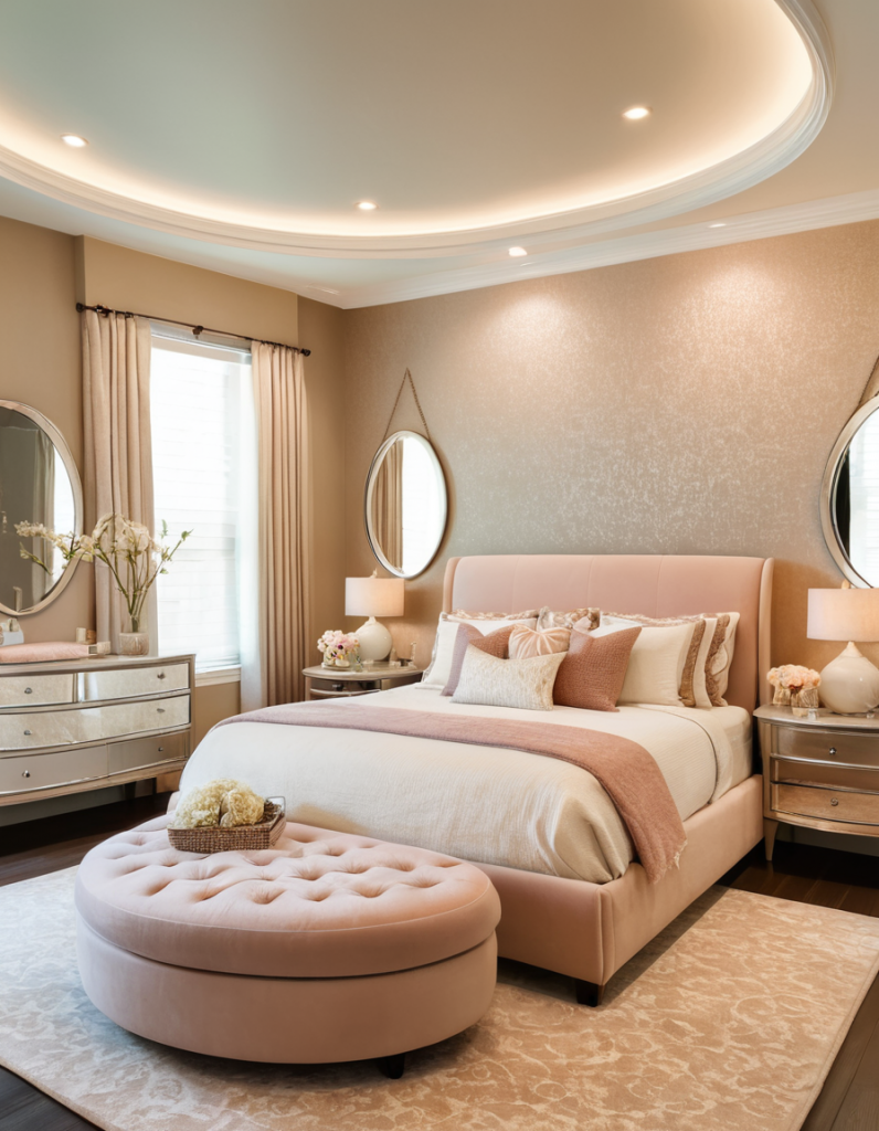 How to Create a Romantic Mood in the Bedroom: 48 Unique Designs for Couples in Love