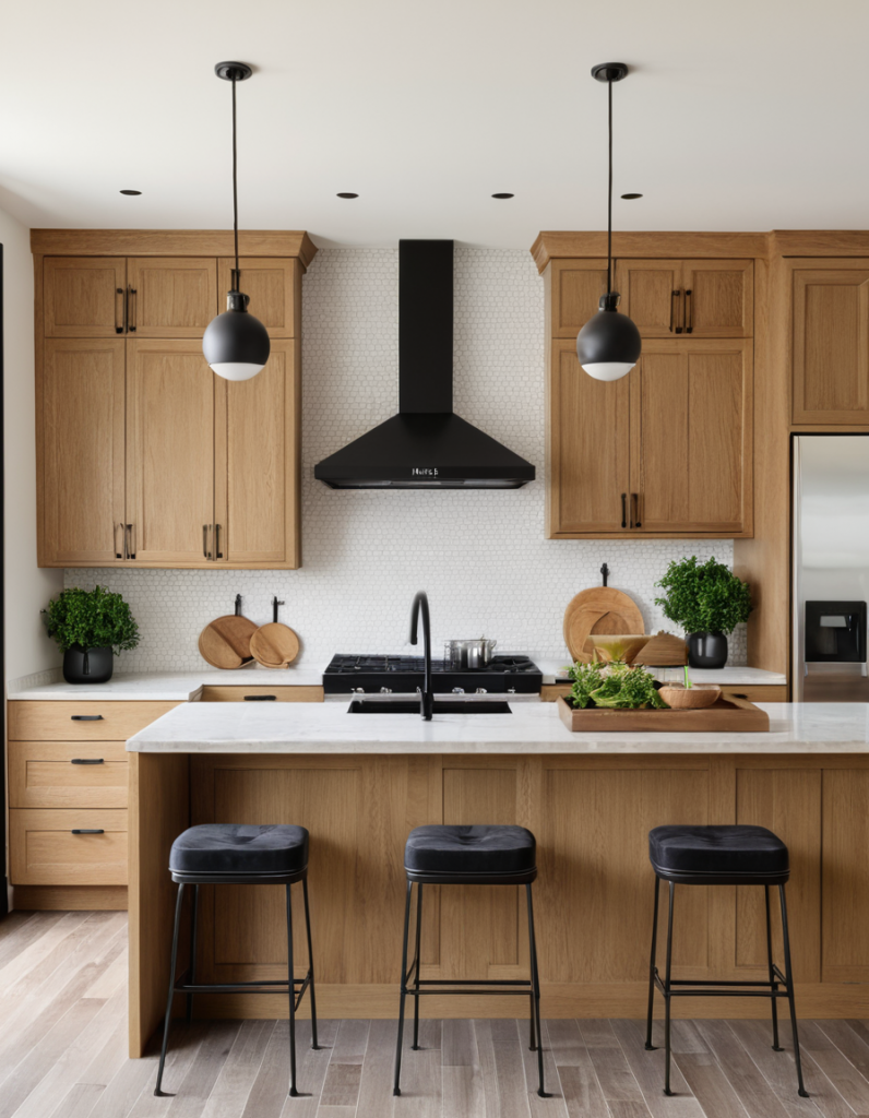 Crafted In Oak: 45 Unique Kitchen Ideas For Lasting Style