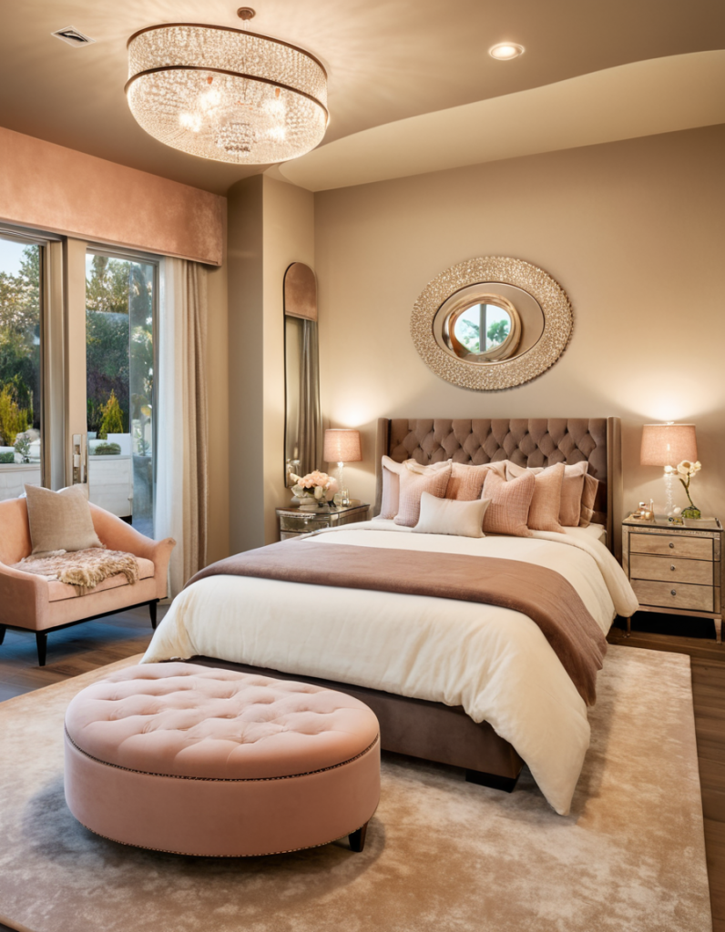 How to Create a Romantic Mood in the Bedroom: 48 Unique Designs for Couples in Love