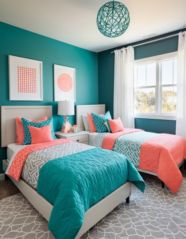 50 Creative Shared Bedroom Ideas For Kids: Space-Saving And Stylish Designs