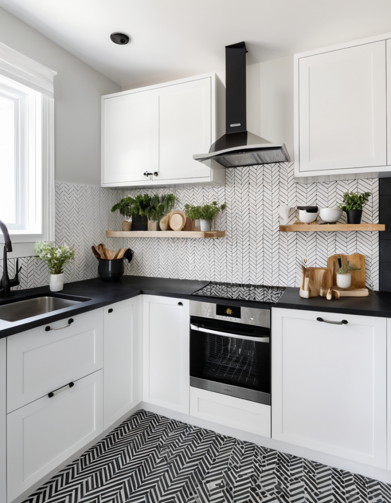 45 Bold Black And White Kitchen Ideas That Blend Elegance With Edge