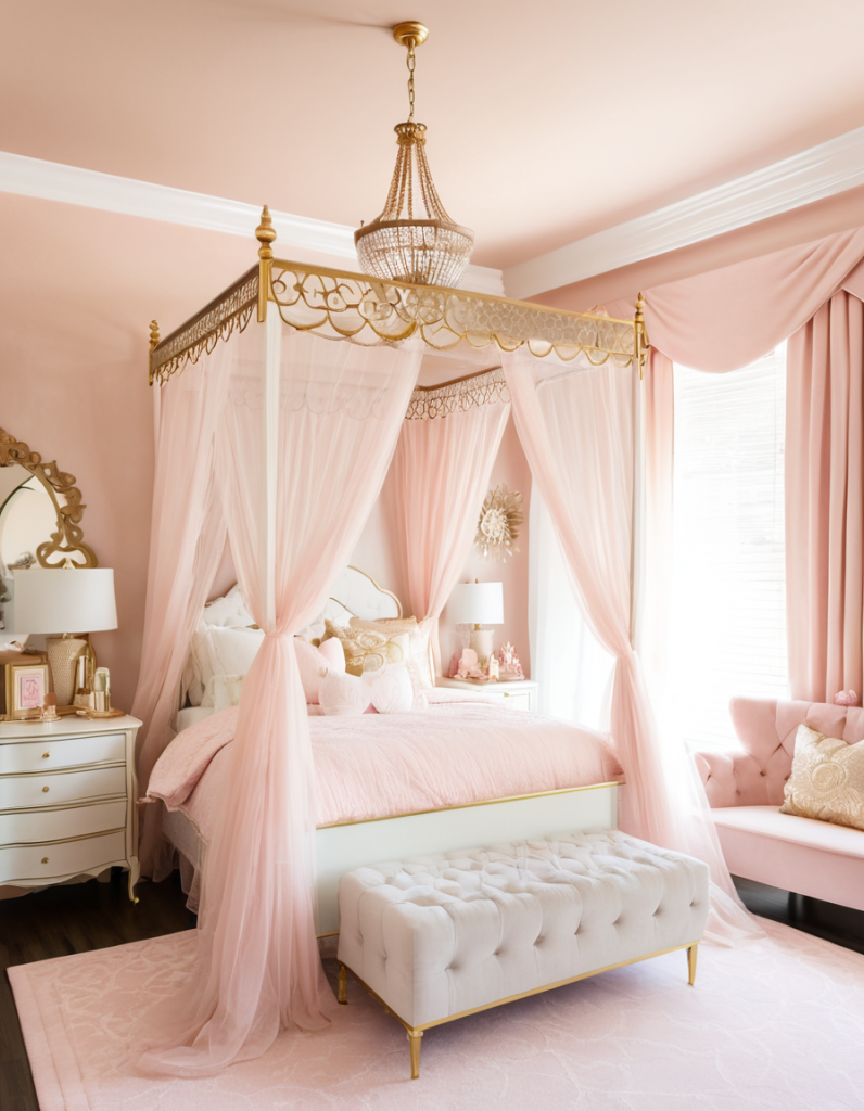 Cinderella Dreams And Starry Nights: 56 Bedroom Ideas For Teen Girls