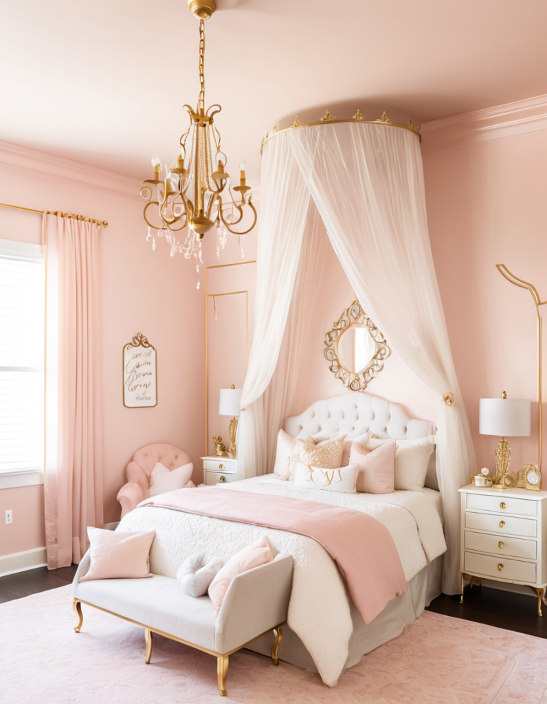 Cinderella Dreams And Starry Nights: 56 Bedroom Ideas For Teen Girls