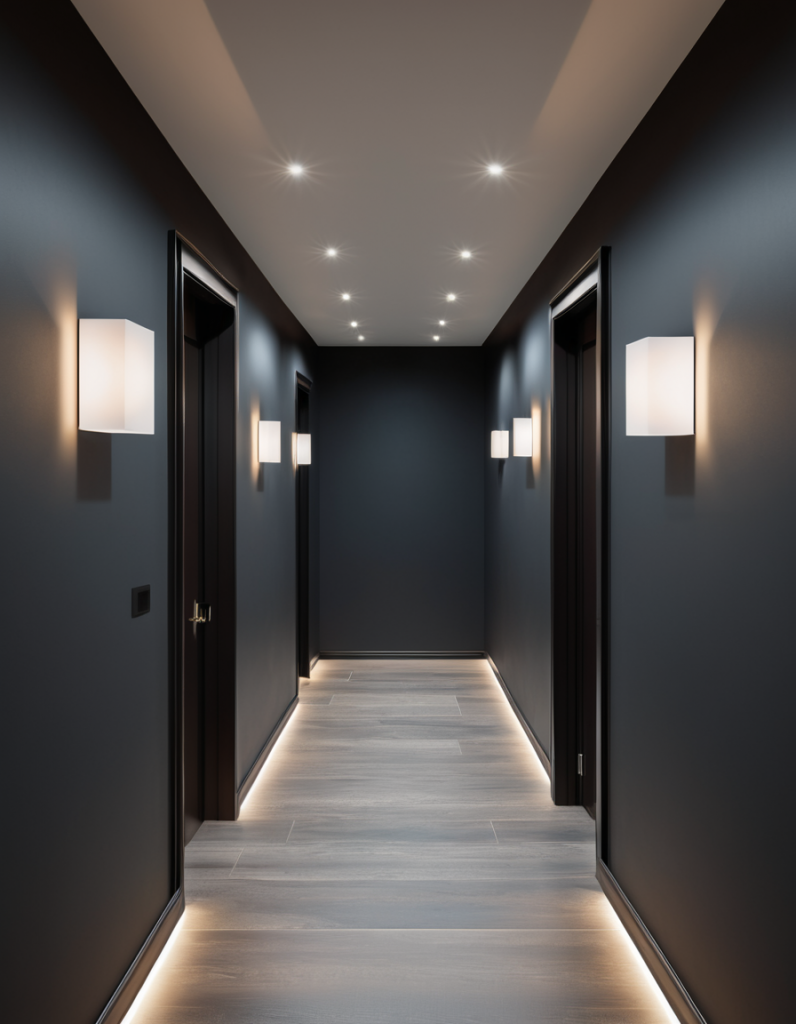 47 Innovative Tips For A Dark Hallway Makeover: Color, Light, And Style