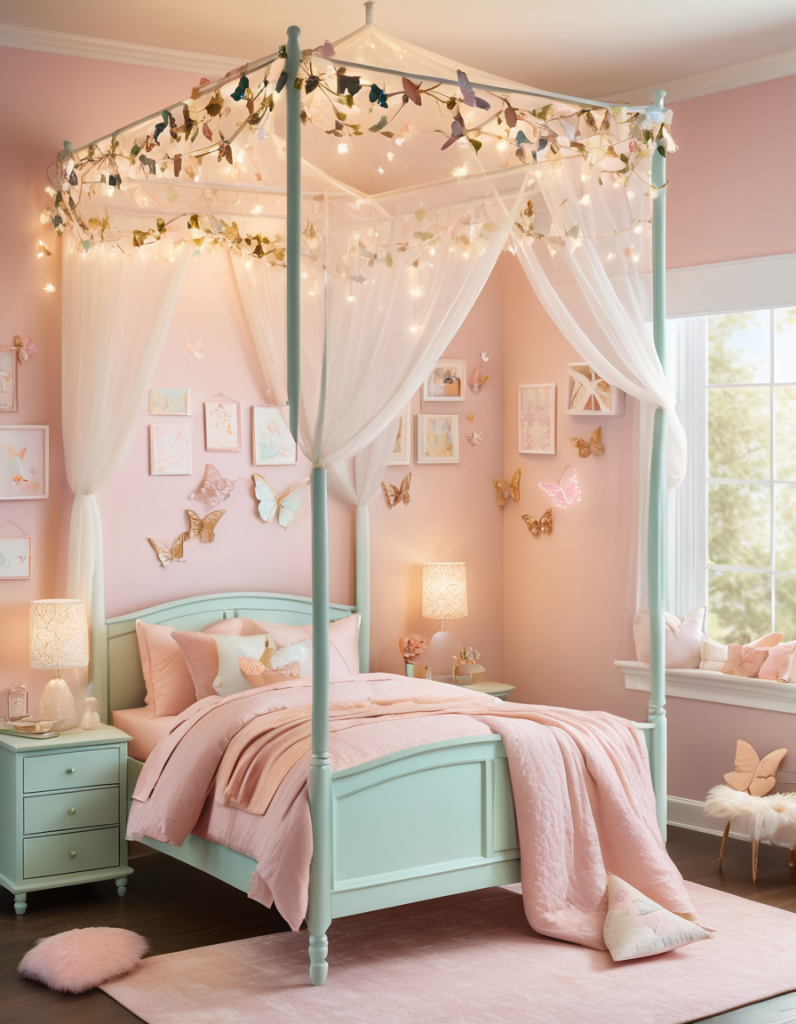 Cinderella Dreams And Starry Nights: 56 Bedroom Ideas For Teen Girls