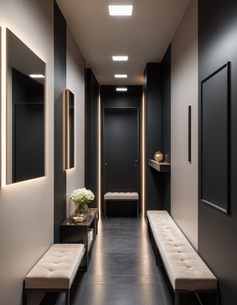 47 Innovative Tips For A Dark Hallway Makeover: Color, Light, And Style