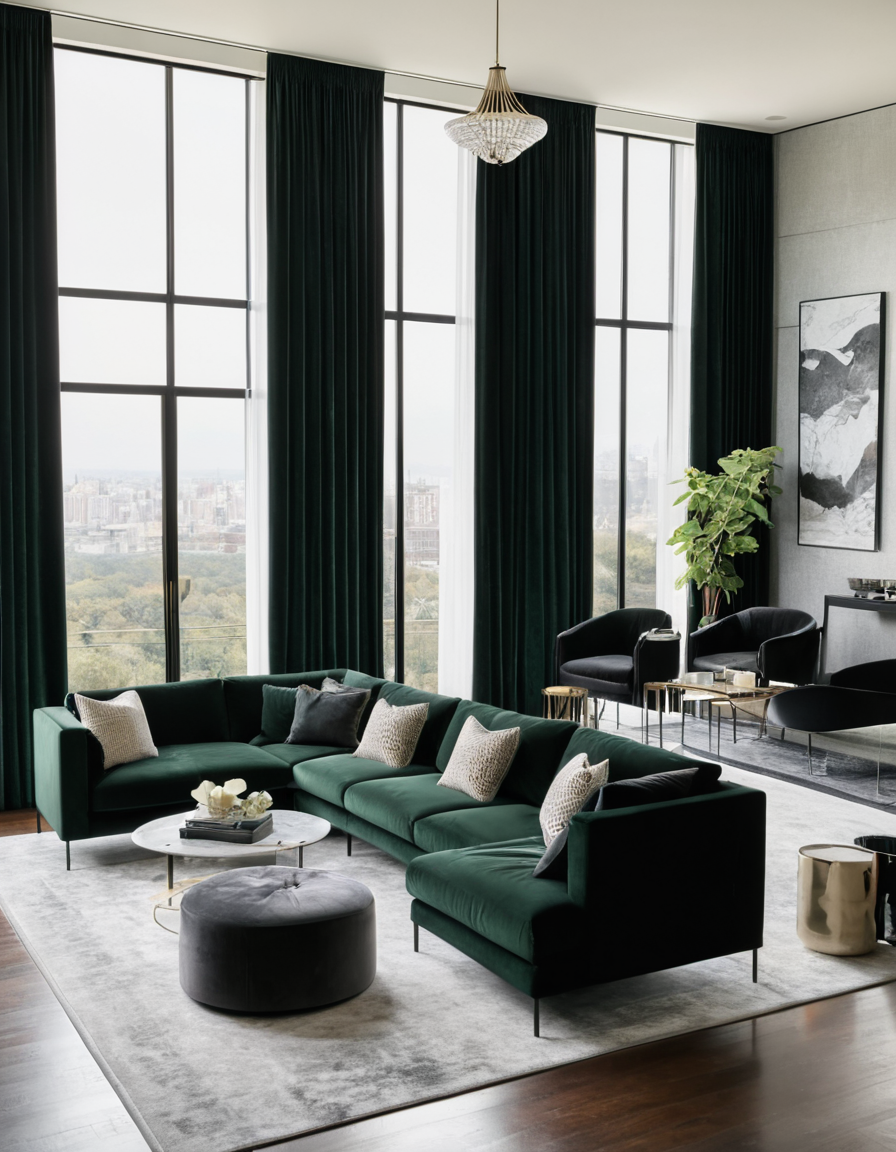 46 Dark Green Living Room Ideas To Transform Your Space With Style