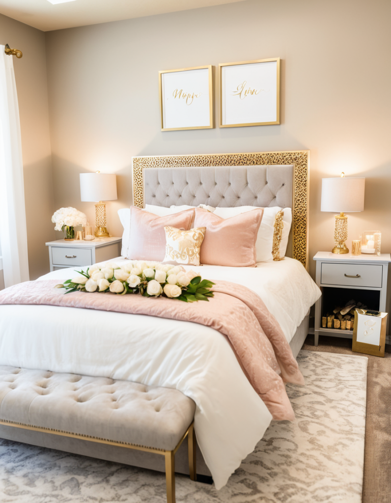 How to Create a Romantic Mood in the Bedroom: 48 Unique Designs for Couples in Love