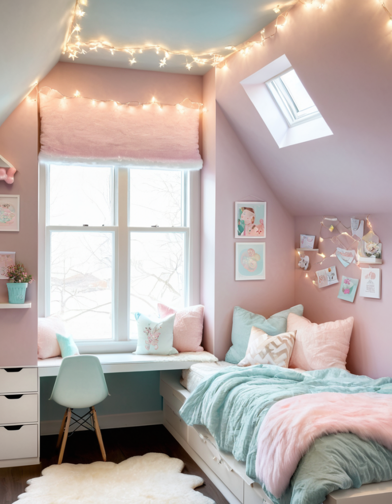 Cinderella Dreams And Starry Nights: 56 Bedroom Ideas For Teen Girls