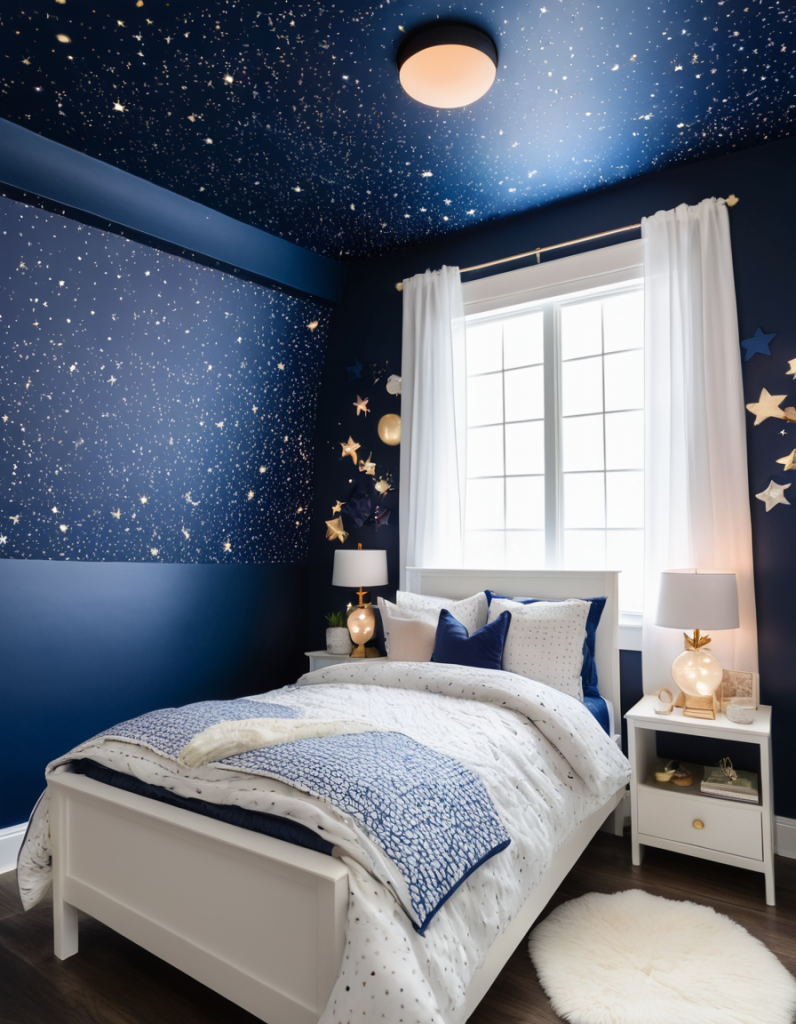 Cinderella Dreams And Starry Nights: 56 Bedroom Ideas For Teen Girls