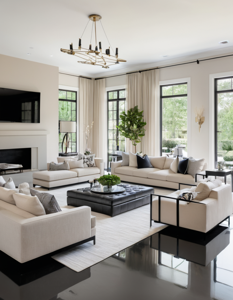 50 Black Living Room Ideas For A Bold And Sophisticated Space