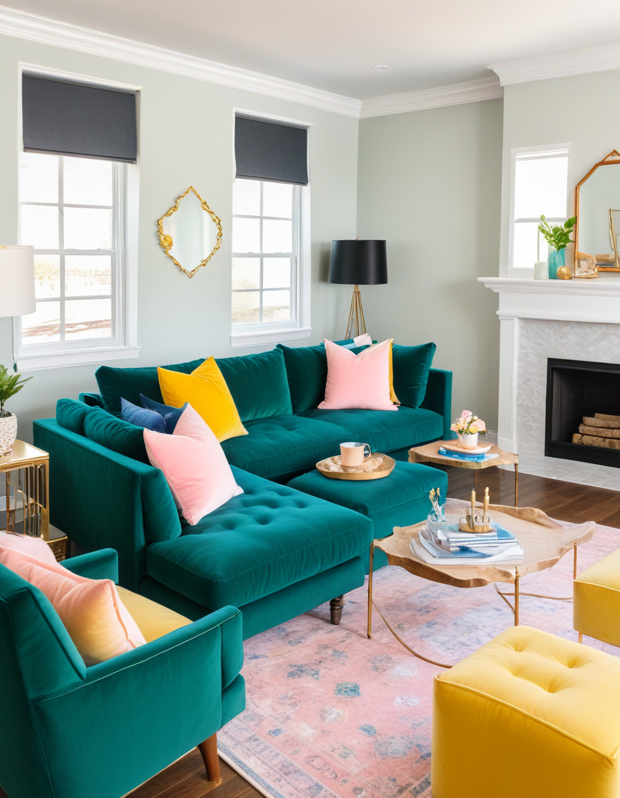 45 Colorful Living Room Ideas To Brighten And Transform Your Space