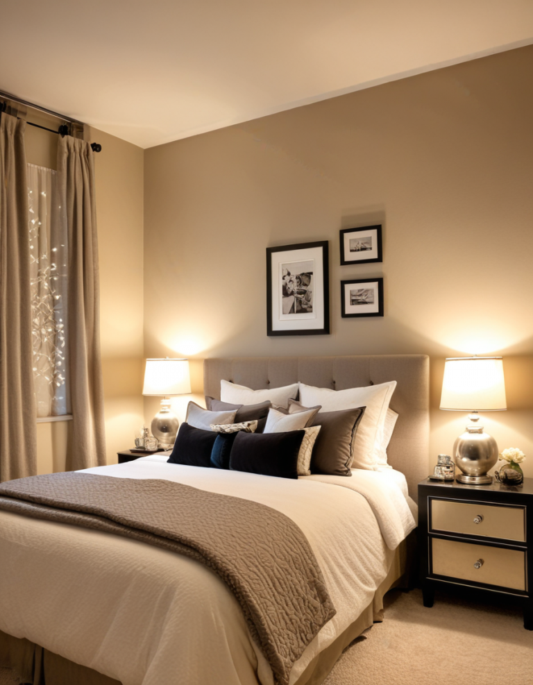 49 Small Bedroom Ideas For Couples: Stylish Solutions To Maximize Space ...