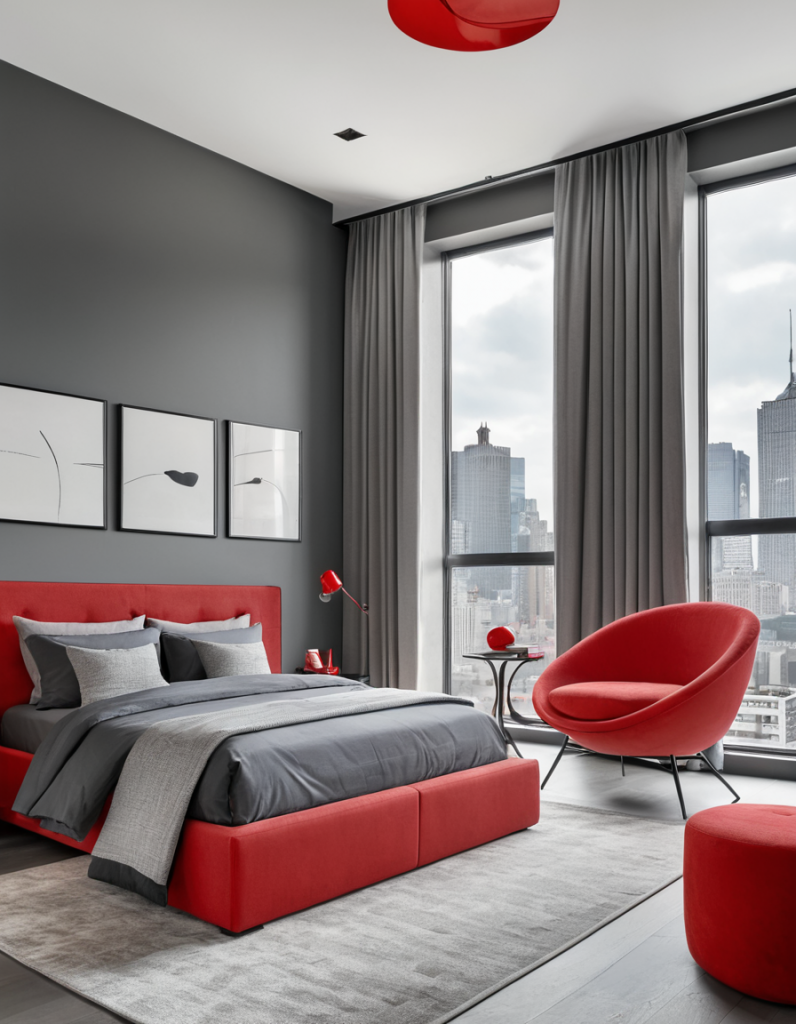 Passion in Design: 50 Stunning Red Bedroom Concepts to Ignite Your Imagination