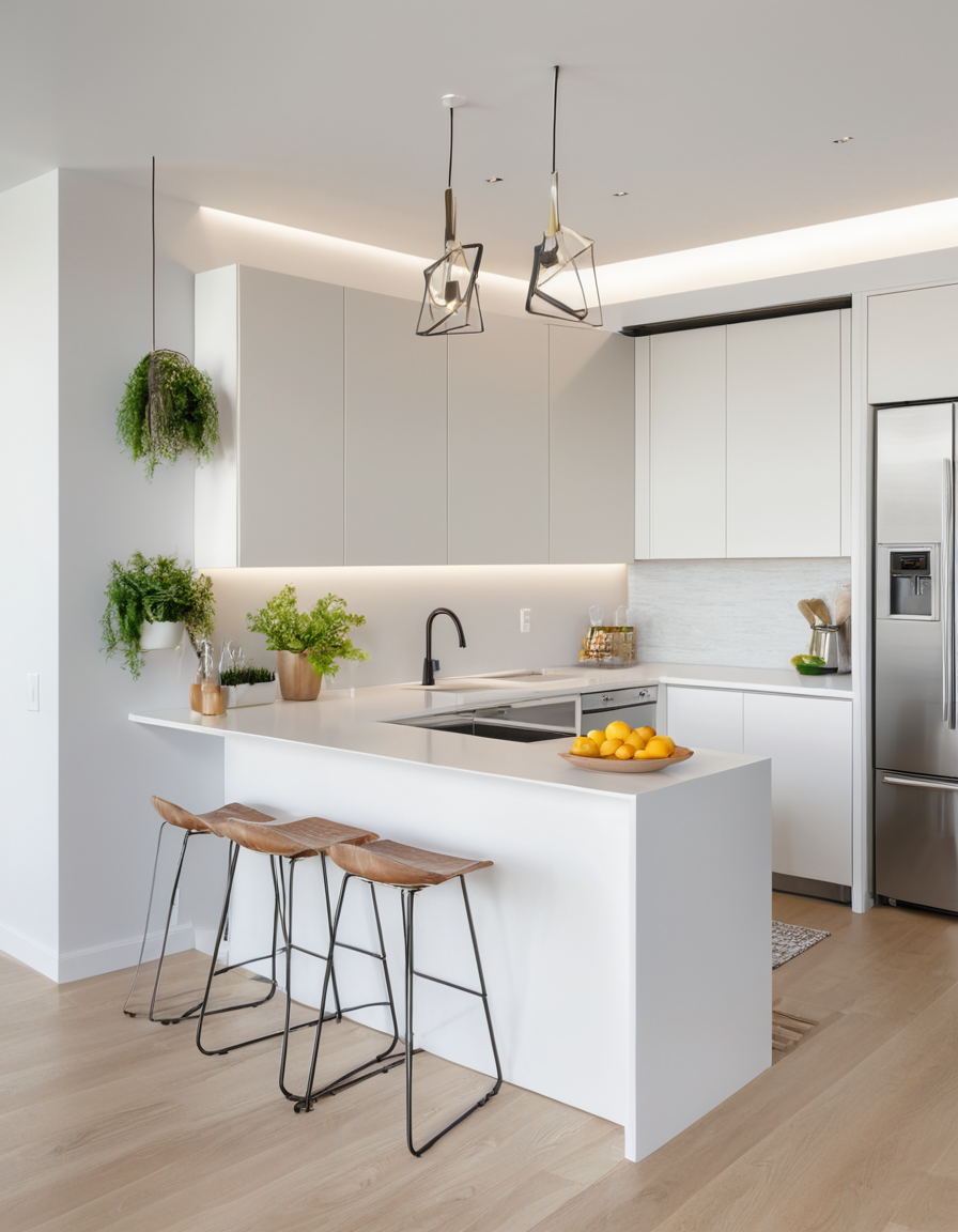 View of 55 Kitchen Layout Ideas to Maximize Space and Style in Your Home