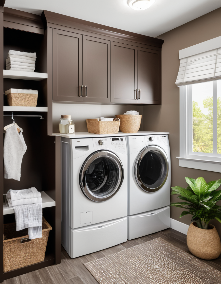 59 Laundry Room Cabinets And Shelves Ideas For A Stylish And Organized ...