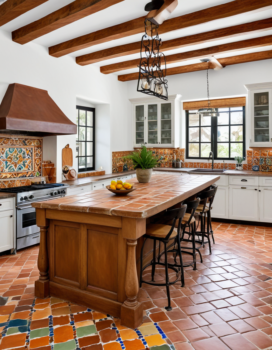 51 Hacienda Style Kitchen Ideas To Transform Your Space With Rustic ...