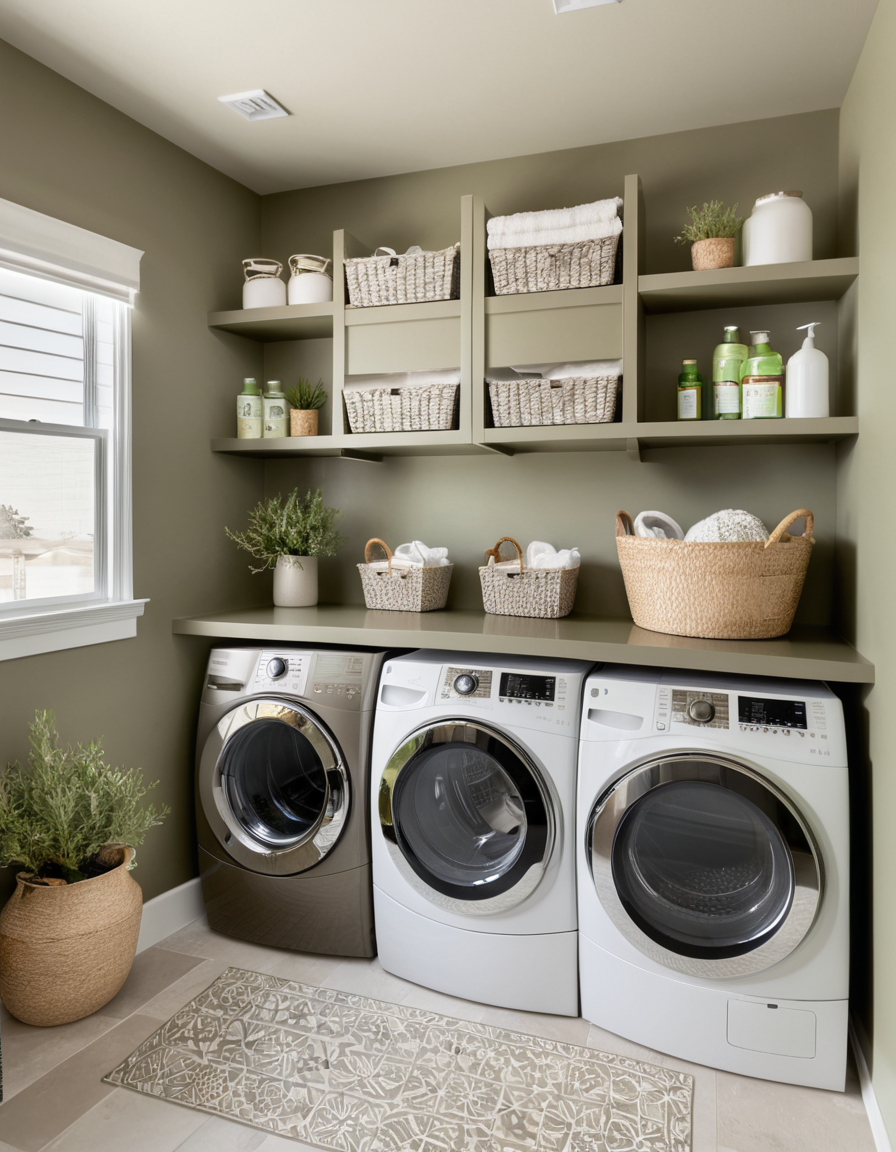 59 Laundry Room Cabinets And Shelves Ideas For A Stylish And Organized ...