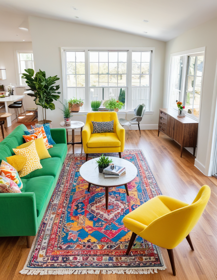 45 Colorful Living Room Ideas To Brighten And Transform Your Space