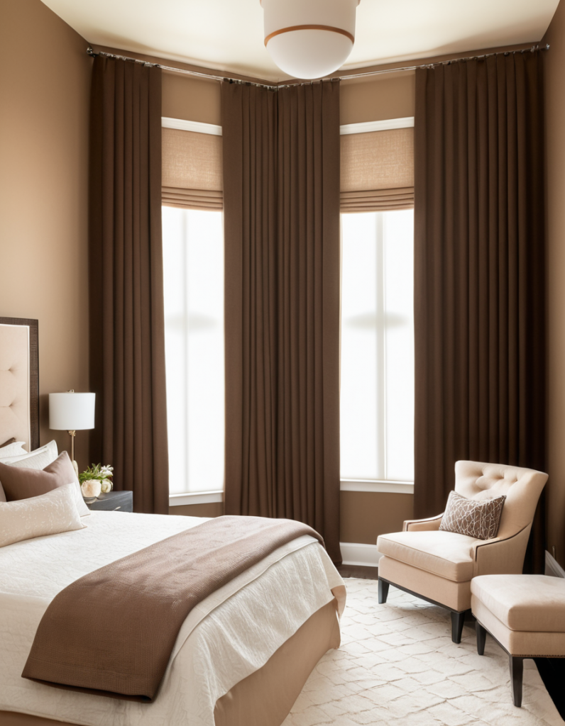 Nature’s Neutral: 41 Unexpected Brown Bedroom Ideas